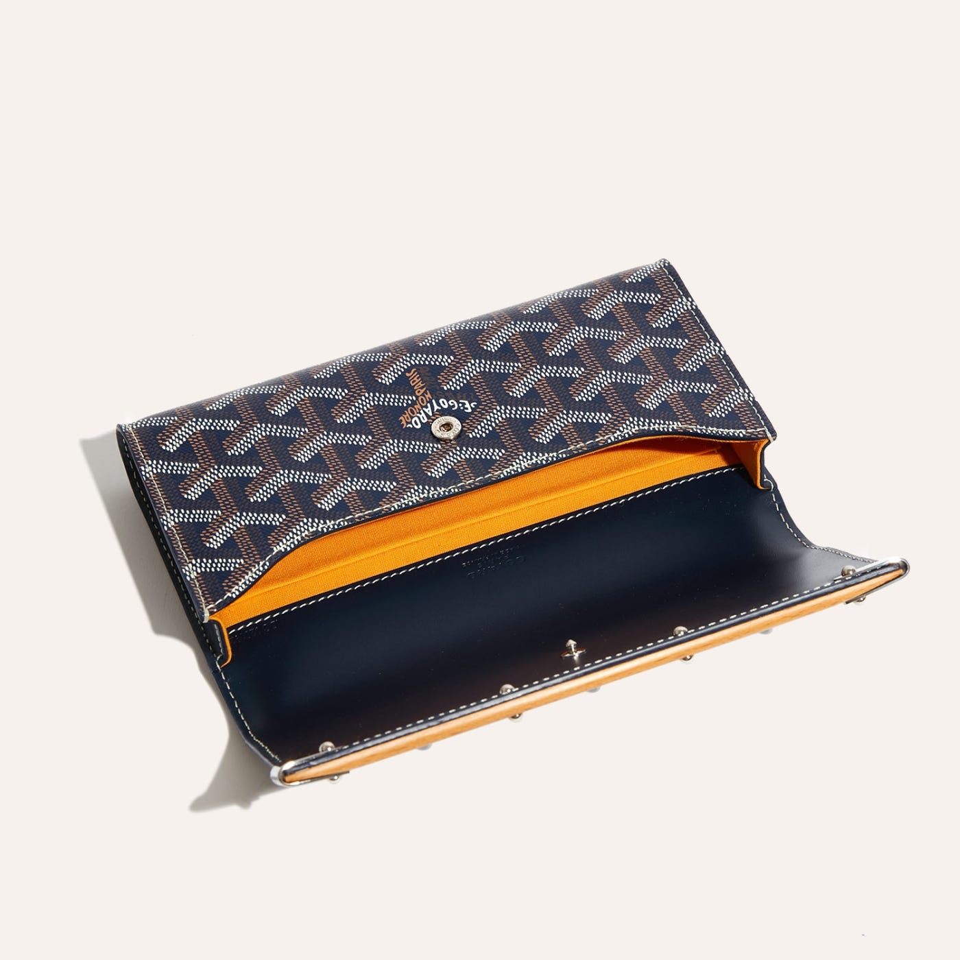 Goyard Monte-Carlo Mini Case Navy Blue - Image 4